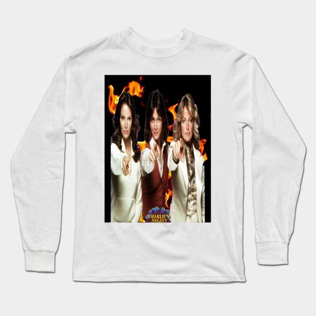 charlies angels Long Sleeve T-Shirt by fonchi76